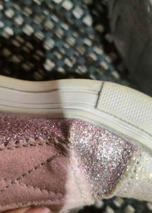 Twinkle Toes Pink Glitter Shoes