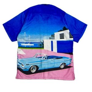 PRINTED BOXY SHIRT