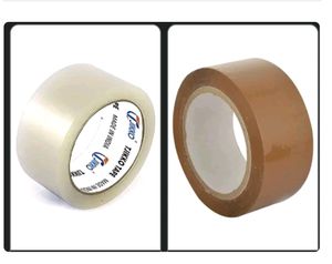 tape transparent or brown thick size