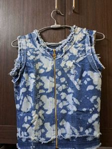 Denim Vest - Unique Design