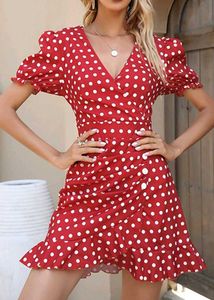 Red Polka Dot Dress