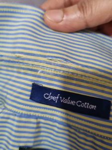 Formal Striped Peter England Shirt