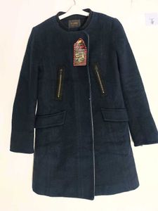 Elegant Navy Blue Coat