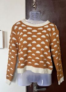 Cute Cutout Knit Sweater