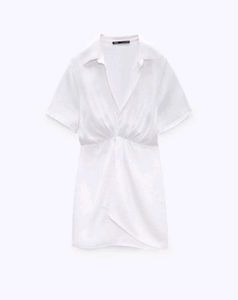 Zara White Mini Dress