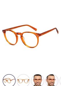 John Jacobs Orange Acetate Glasses