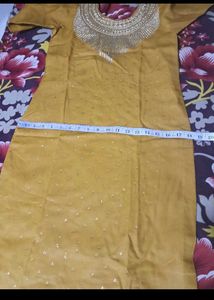 Elegant Yellow Kurta Set