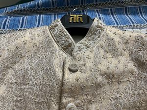 Tasva Designer Brocade Sherwani With Embroidery