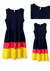 Colorful Sleeveless Dress