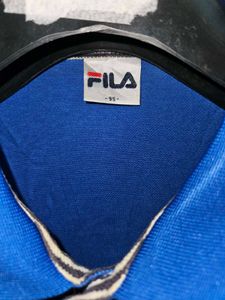 Fila Blue Polo Shirt