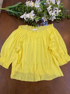 Beautiful Yellow Top