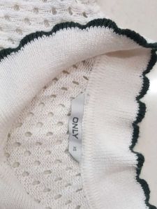 Causal White A Line Top