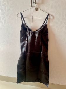 Black Satin Nightwear