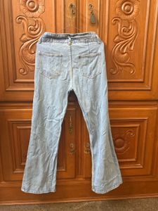 Distressed Flare Jeans