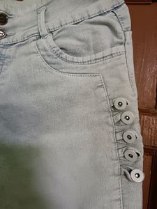 Denim Jeans | Strachable Fabric | Light Blue