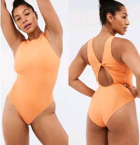 NWT Fabletics Yara Twist-back Sculpt Knit Bodysuit