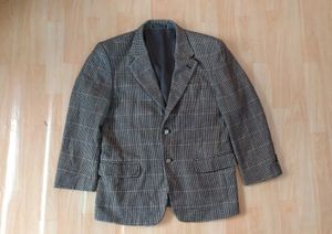 Unisex Check Pattern Blazer