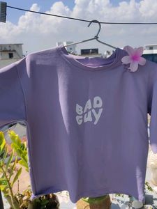 Cute Purple 'Bad Guy' Tee