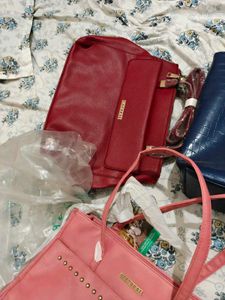 4 New Caprese Pink Tote Bag