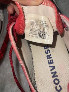 Red Converse Sneakers