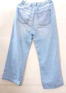 Distressed Light Wash Jeans