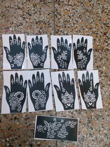 Mehendi Stencil