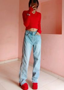 Price Drop Sky Blue(Stone) Straight Leg Jeans