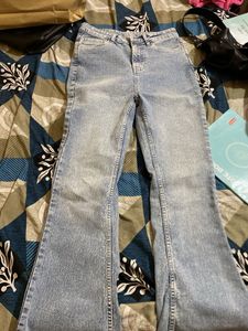 Flared Bootcut Denim Jeans