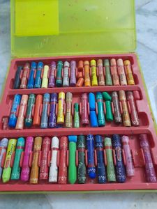 Oil Pastels And Sketch Pens ,game