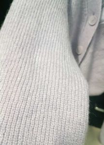 Lavender Crop Cardigan