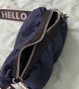 Zara Navy Blue Soft Puch Sling Bag