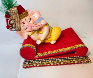 Sleeping Ganesha Figurine