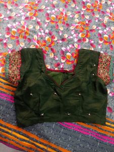 Elegant Embroidered Saree