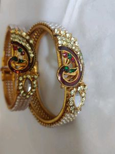 Peacock Braclet Set Of 2