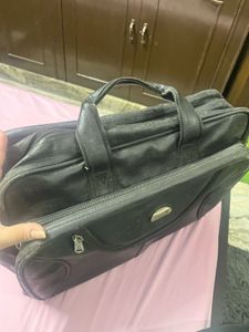 Black Laptop bag/ business Traveling bag