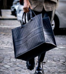 Christian Dior Black Tote Bag
