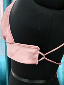 2 One Sequin &amp; Satin Blouse