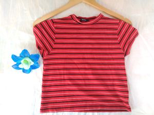 CHILLI RED HIGH NECK♥️🍒 TOP