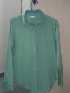 Zara Green Shirt