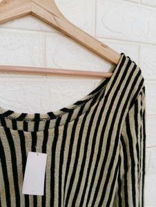 Striped Long Sleeve Top