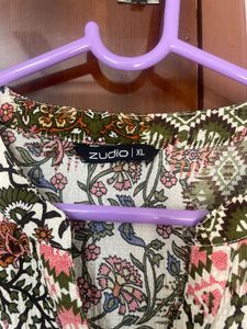 Floral Print Ruffled Dress Used Only Once