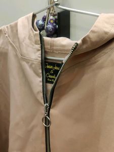 Color Block Hoodie Jacket