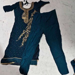 Elegant Embroidered Salwar Suit