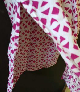 Stylish Pink &amp; White Kurta