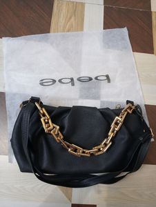 Bebe Black Shoulder Bag