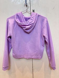 Crop Top With Hoodie