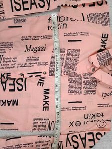 Pink Stylish Printed Shirt For Women 🩷