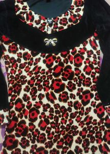 Girls Velvet Tunic