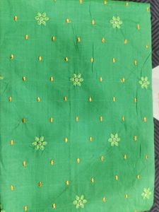 Green Colour Embroidery Suit With Dupatta