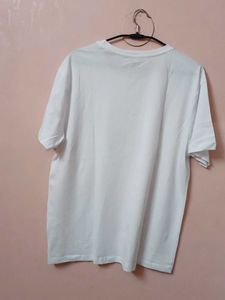 Zudio White Skateboarder T-Shirt